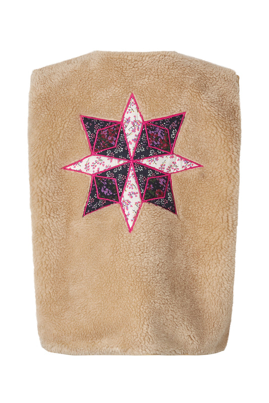 Jace Vest β Sand | Teddy