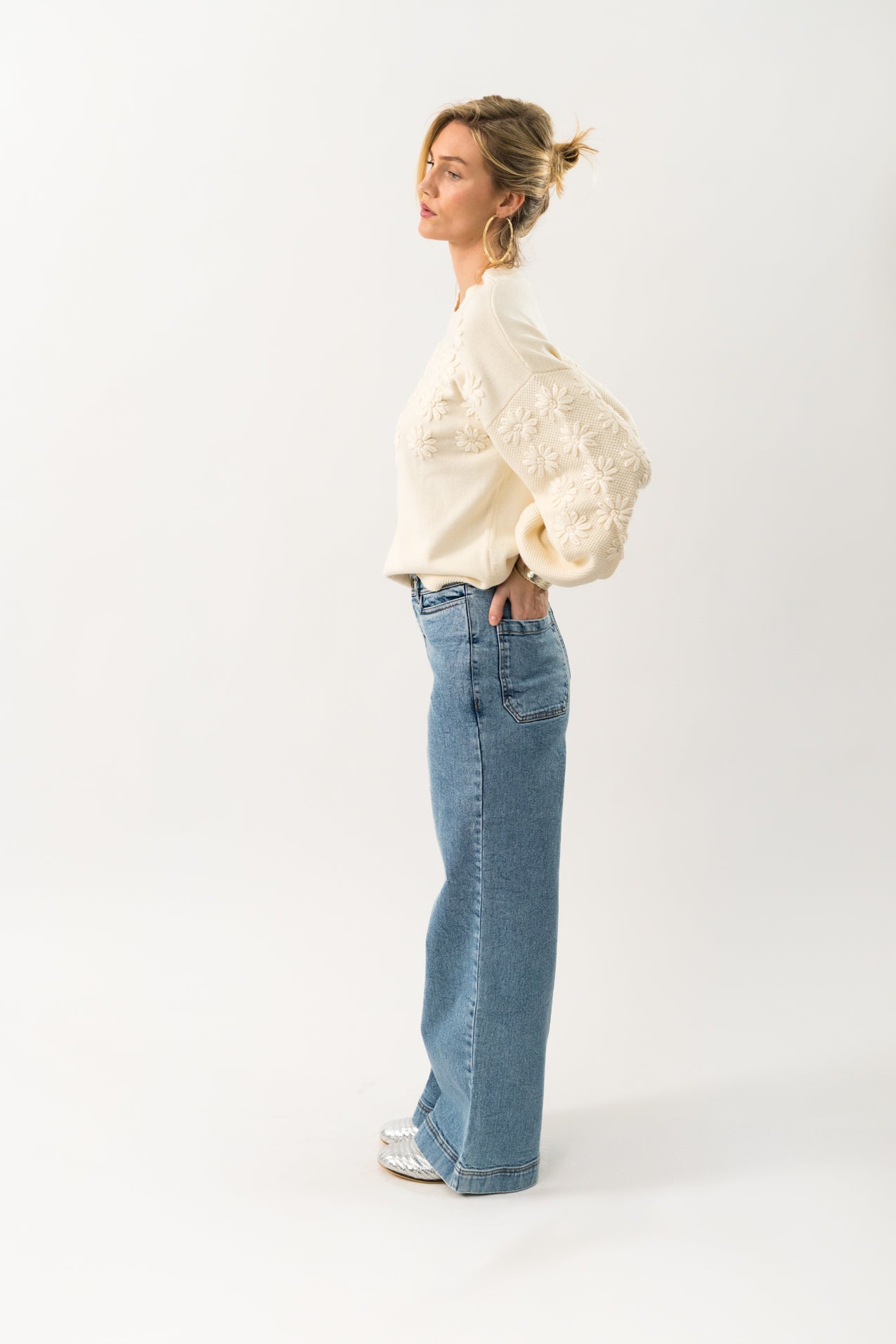 Musa Knit Jumper - Cream