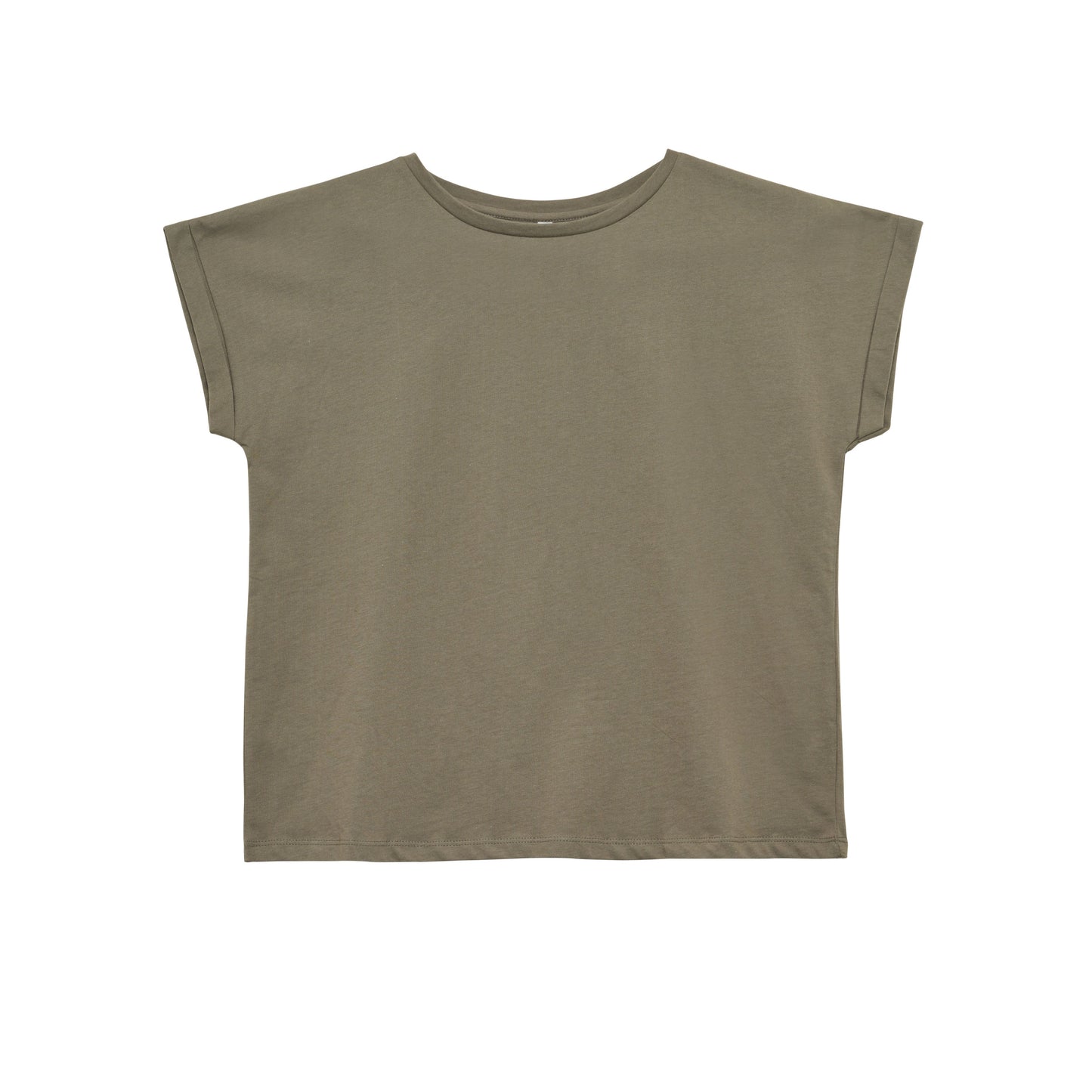 Mikmax cotton T-Shirt - Green Kakhi