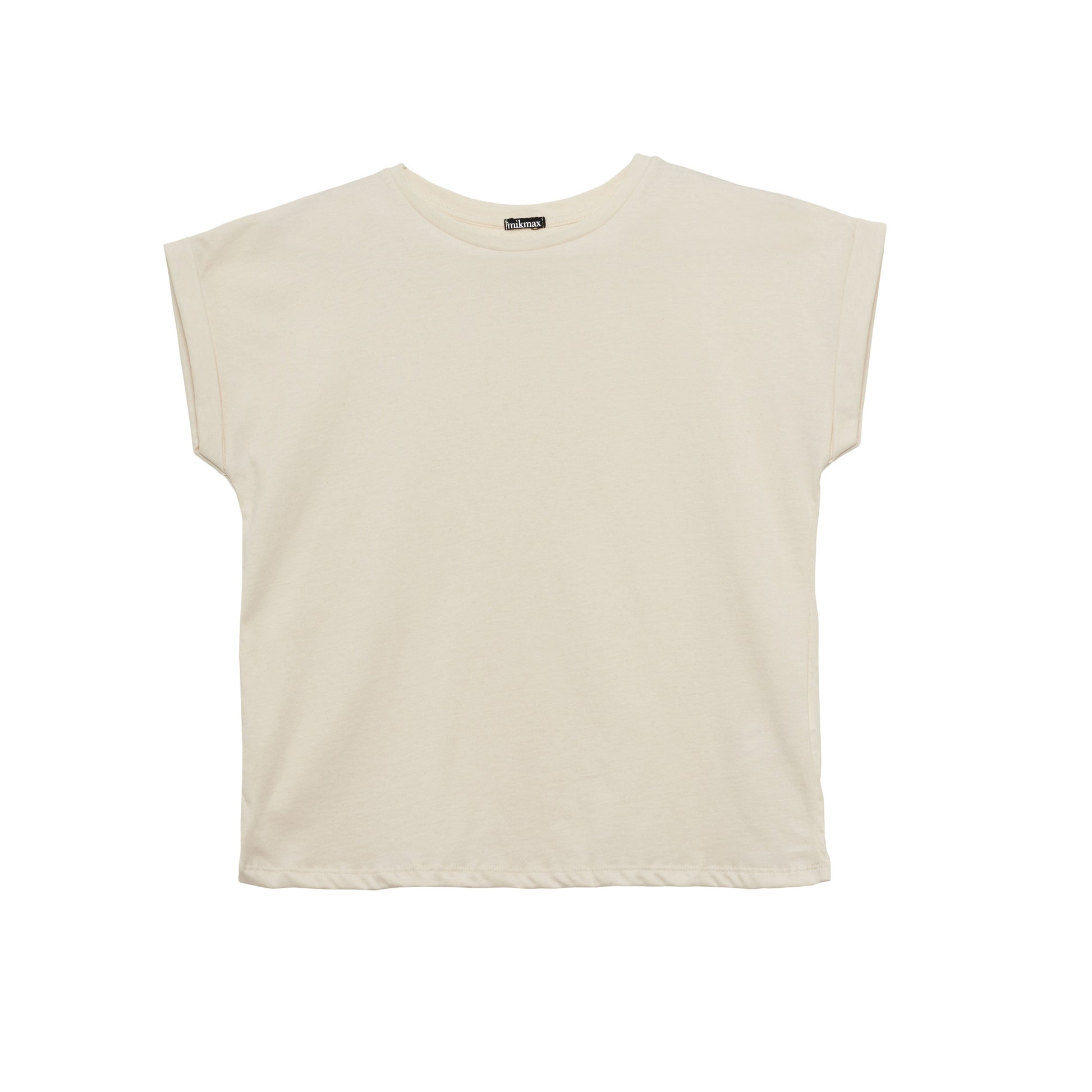 Mikmax Cotton T-shirt / Organic Beige