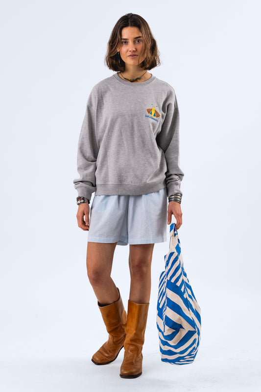 California Sweatshirt - Light Grey Melange