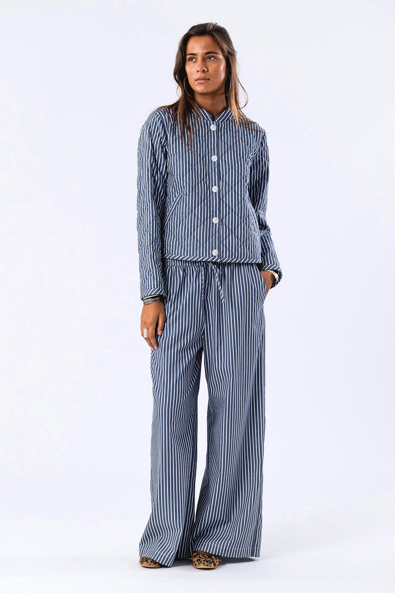 Emilia Jacket LS - Stripe