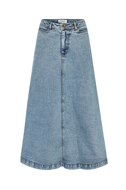Luna Maxi Skirt - Blue