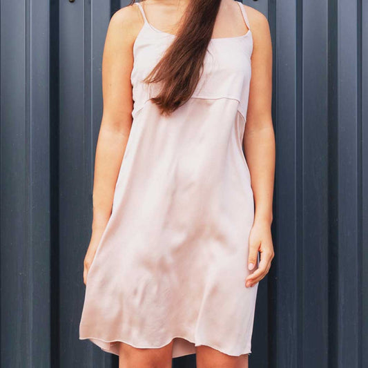 AFRICA – Silk & Organic Cotton Nightdress