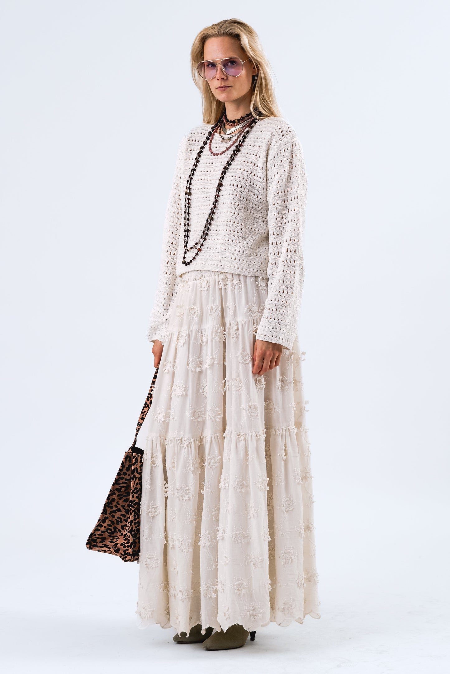 Noelle Knit Jumper - Creme