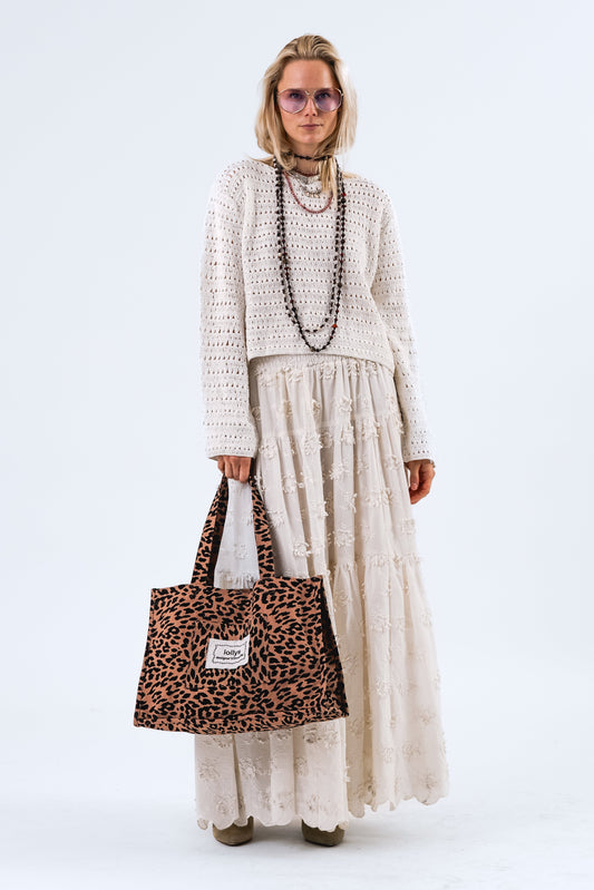 Noelle Knit Jumper - Creme