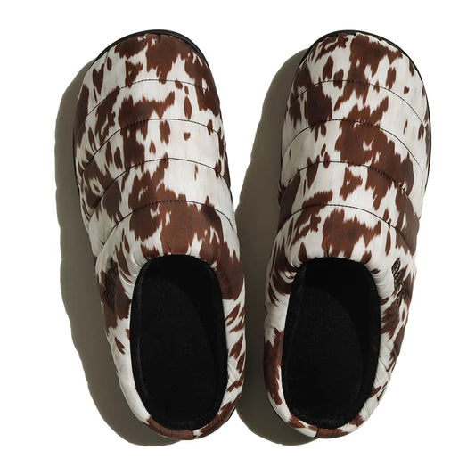 SUBU Unisex comfy slipper - Cow Brown