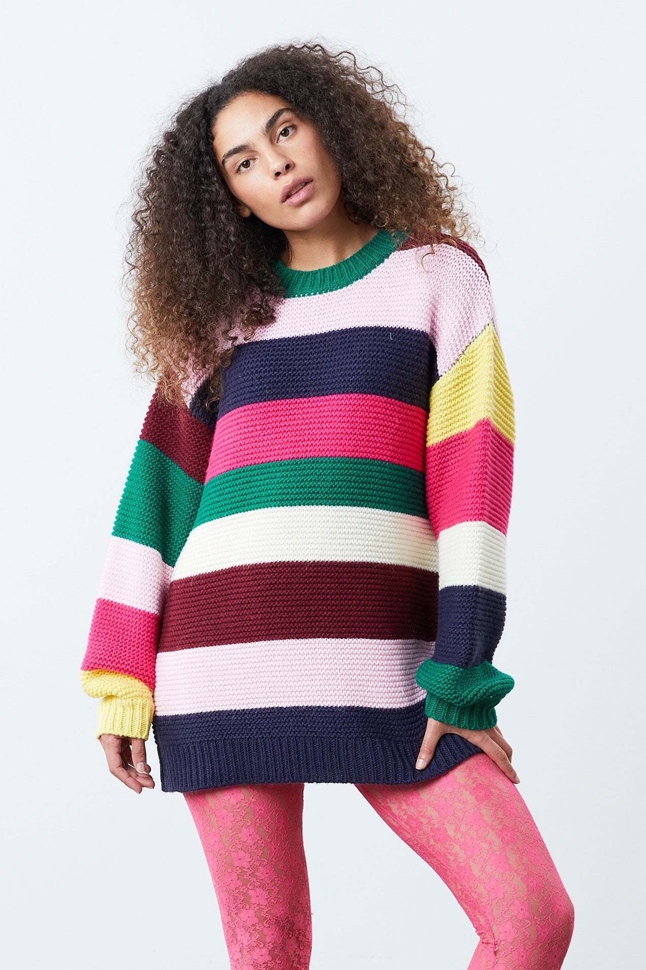 Silas Jumper - Multi - Truien -  Lollys Laundry - Dudushop