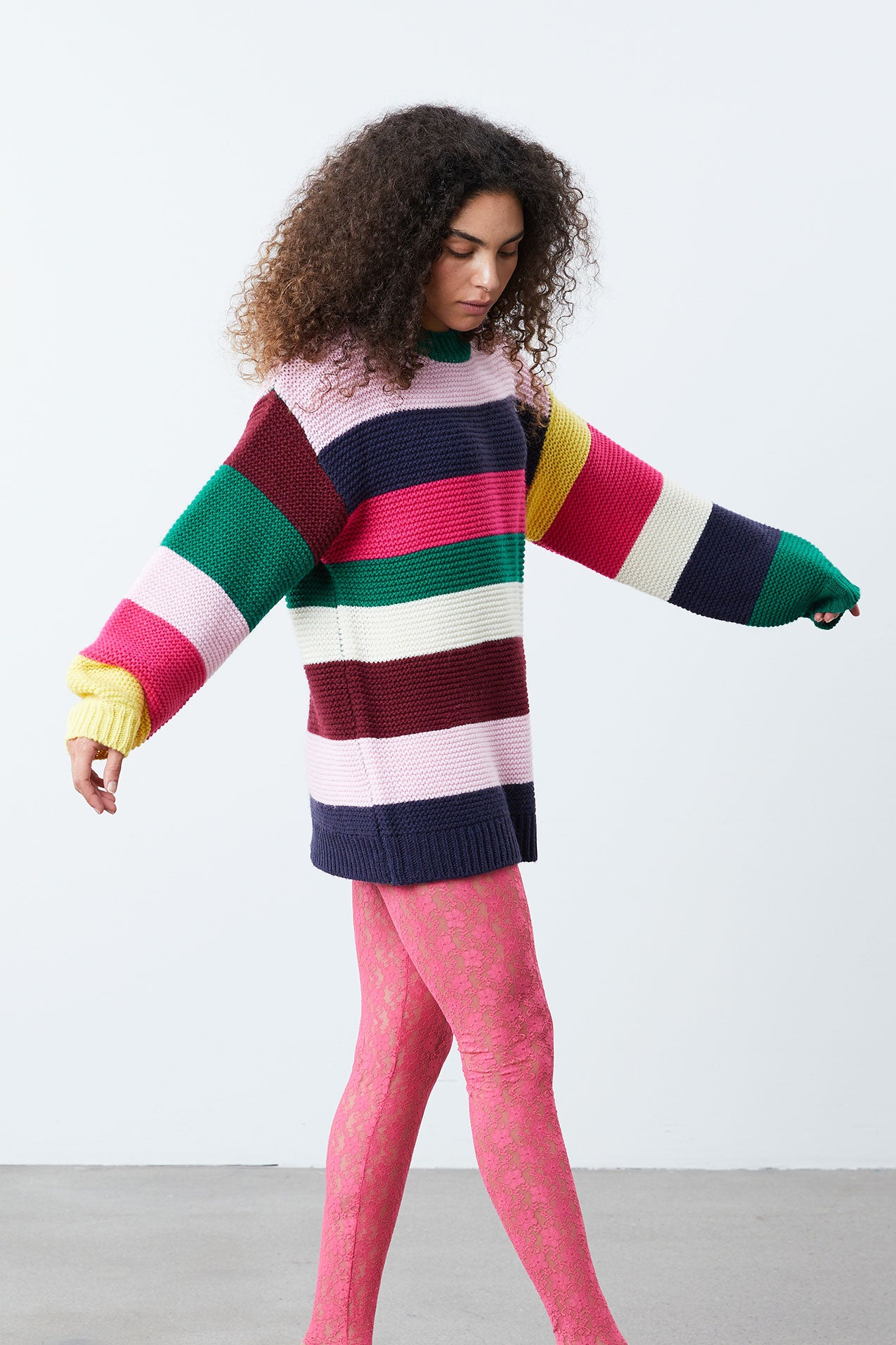 Silas Jumper - Multi - Truien -  Lollys Laundry - Dudushop