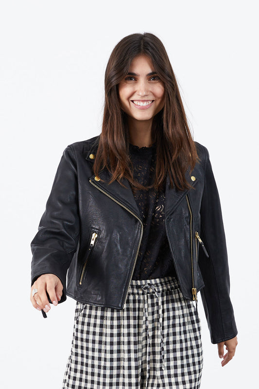 Madison Jacket - Gold - Jassen en jacks -  Lollys Laundry - Dudushop