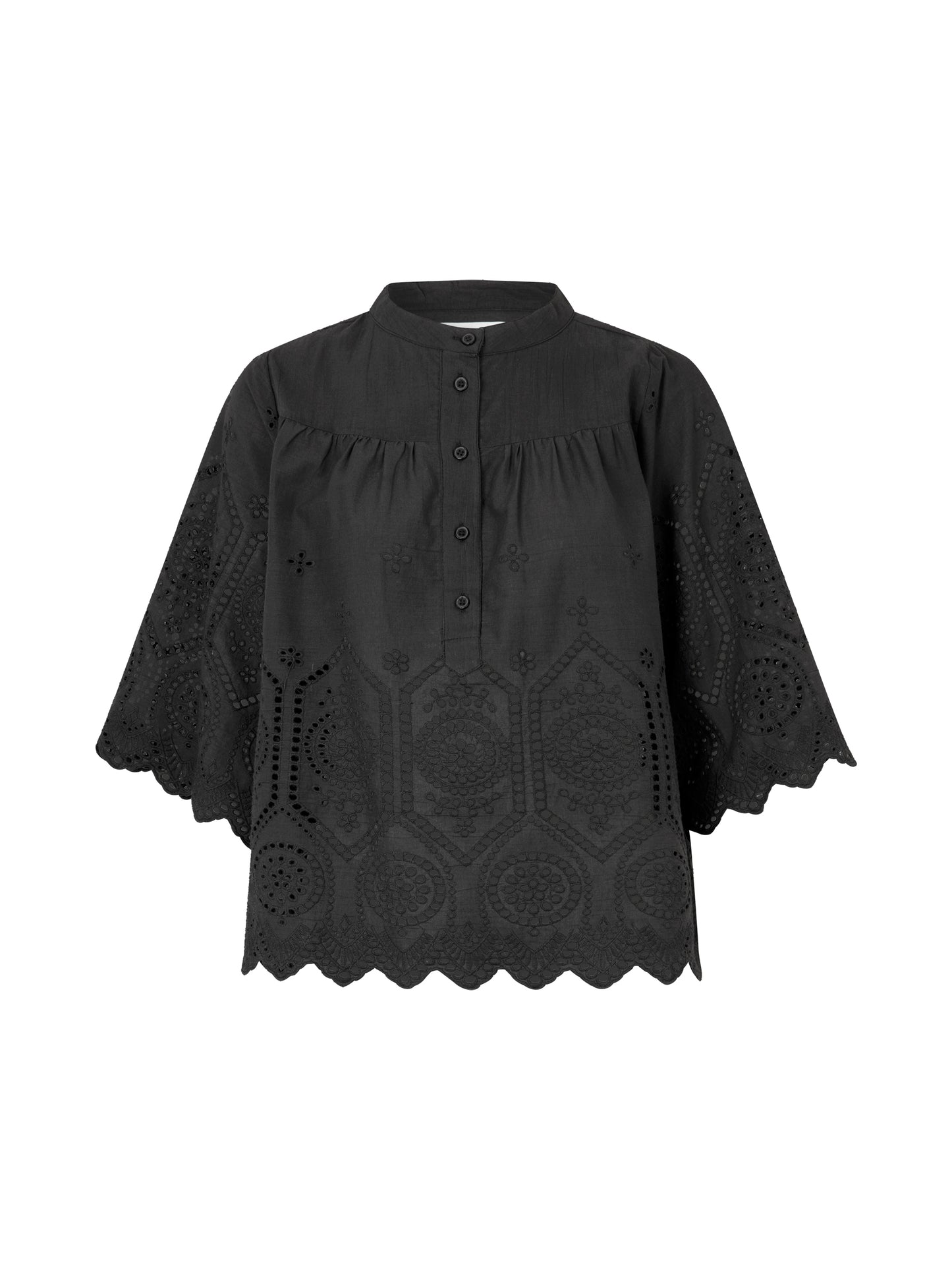 Lollys Laundry Louise Blouse - Zwart