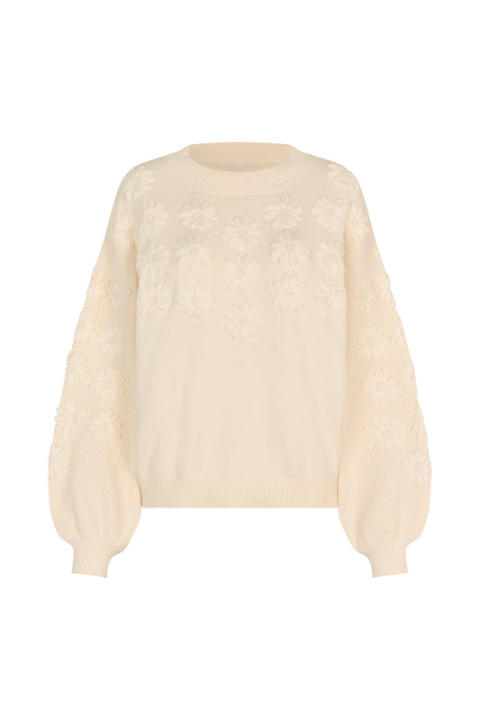 Musa Knit Jumper - Cream