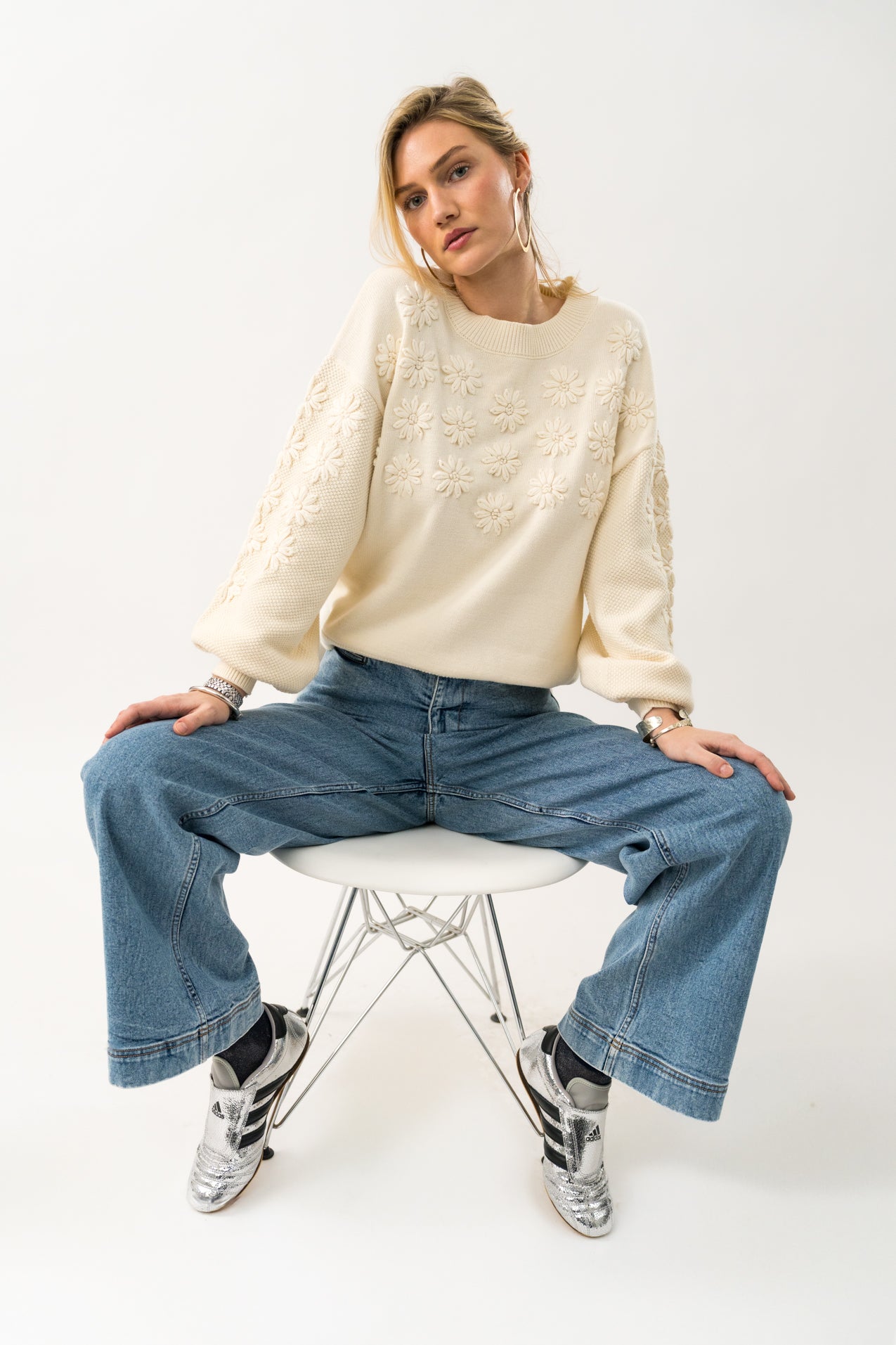 Musa Knit Jumper - Cream