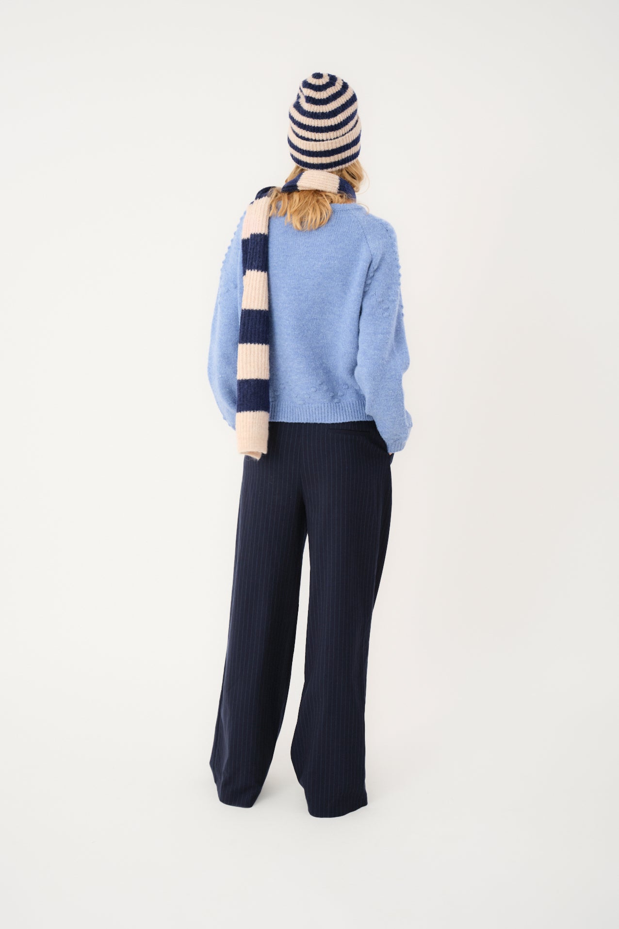 Mountain Scarf – Donkerblauw