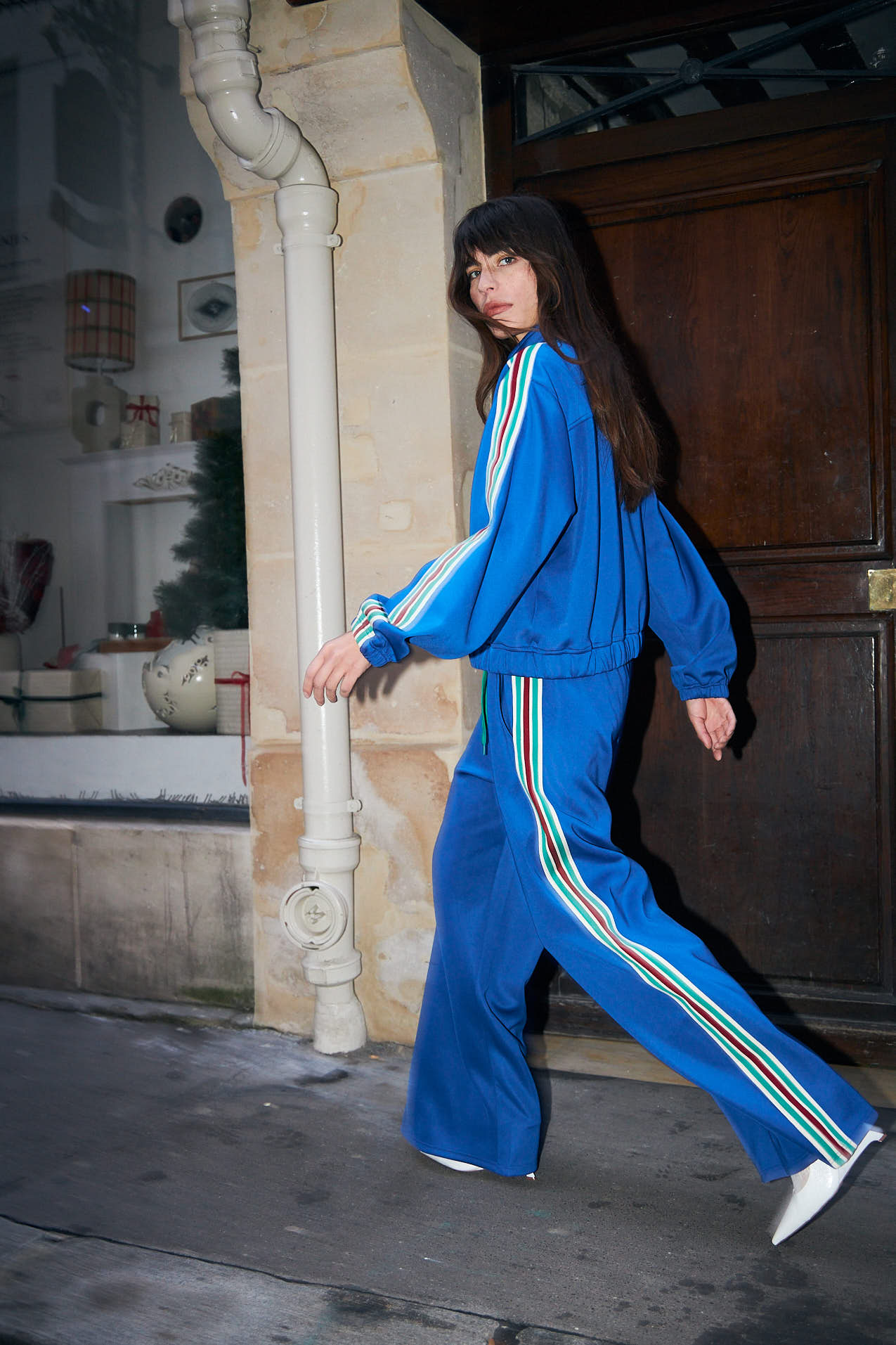 Brooklynn Track Jacket - 20 Blue