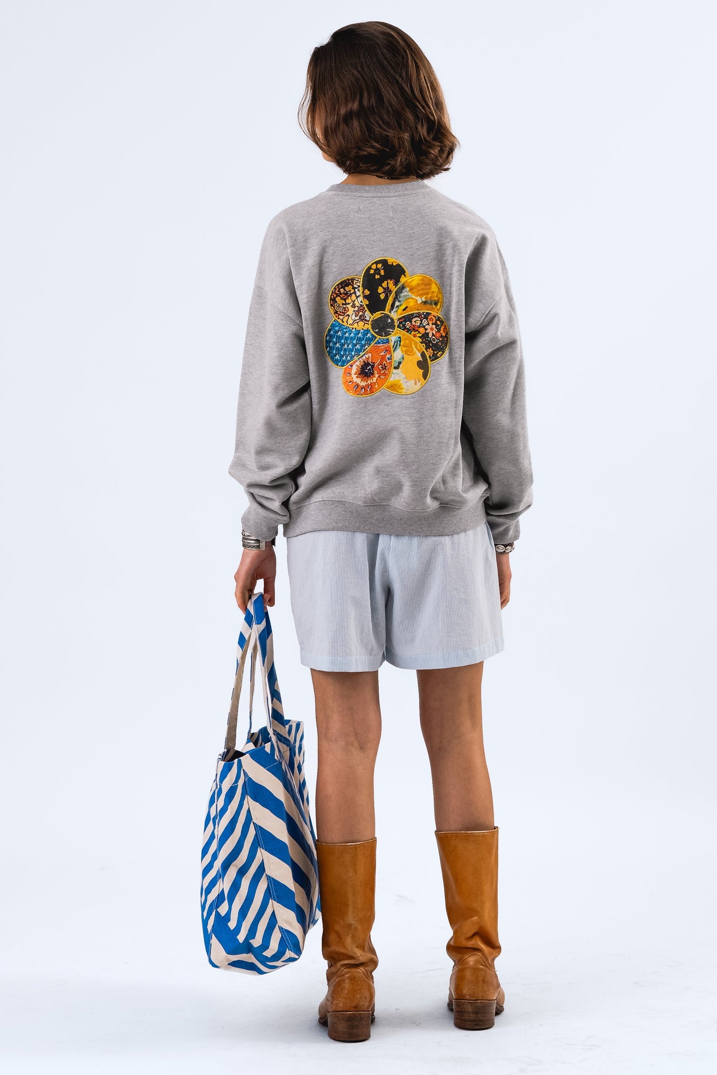 California Sweatshirt - Light Grey Melange
