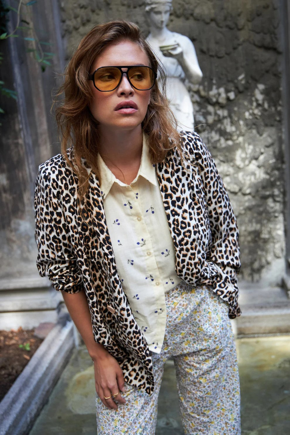 Jolie Blazer - Leopard Print - Dudushop