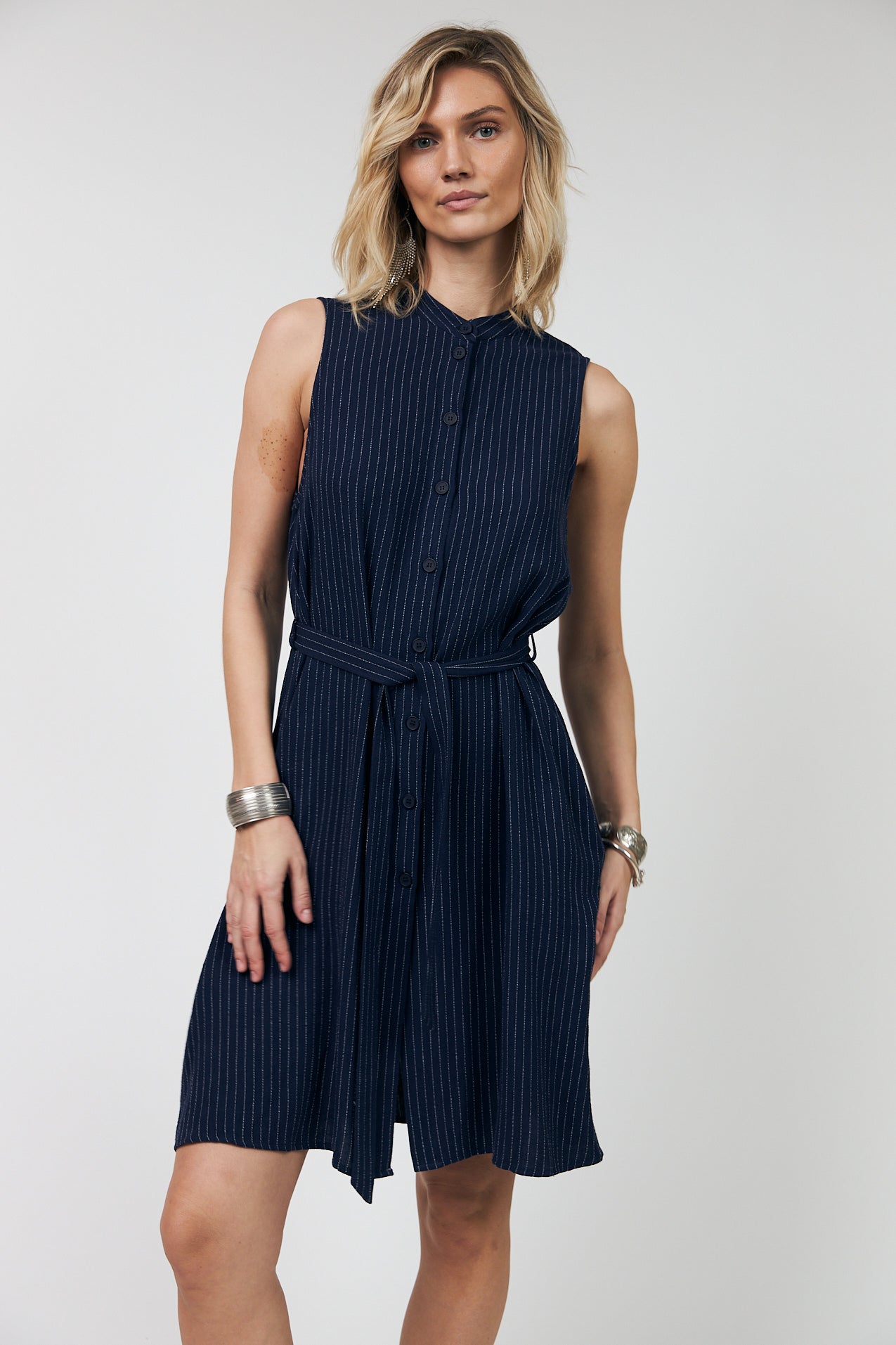 KatieLL Midi Dress - Dark Navy