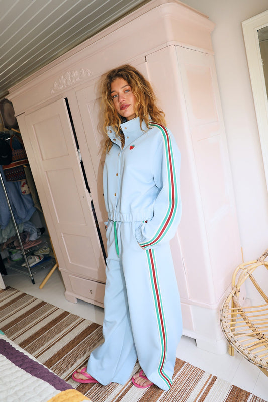 Liam Track Pants - Light Blue