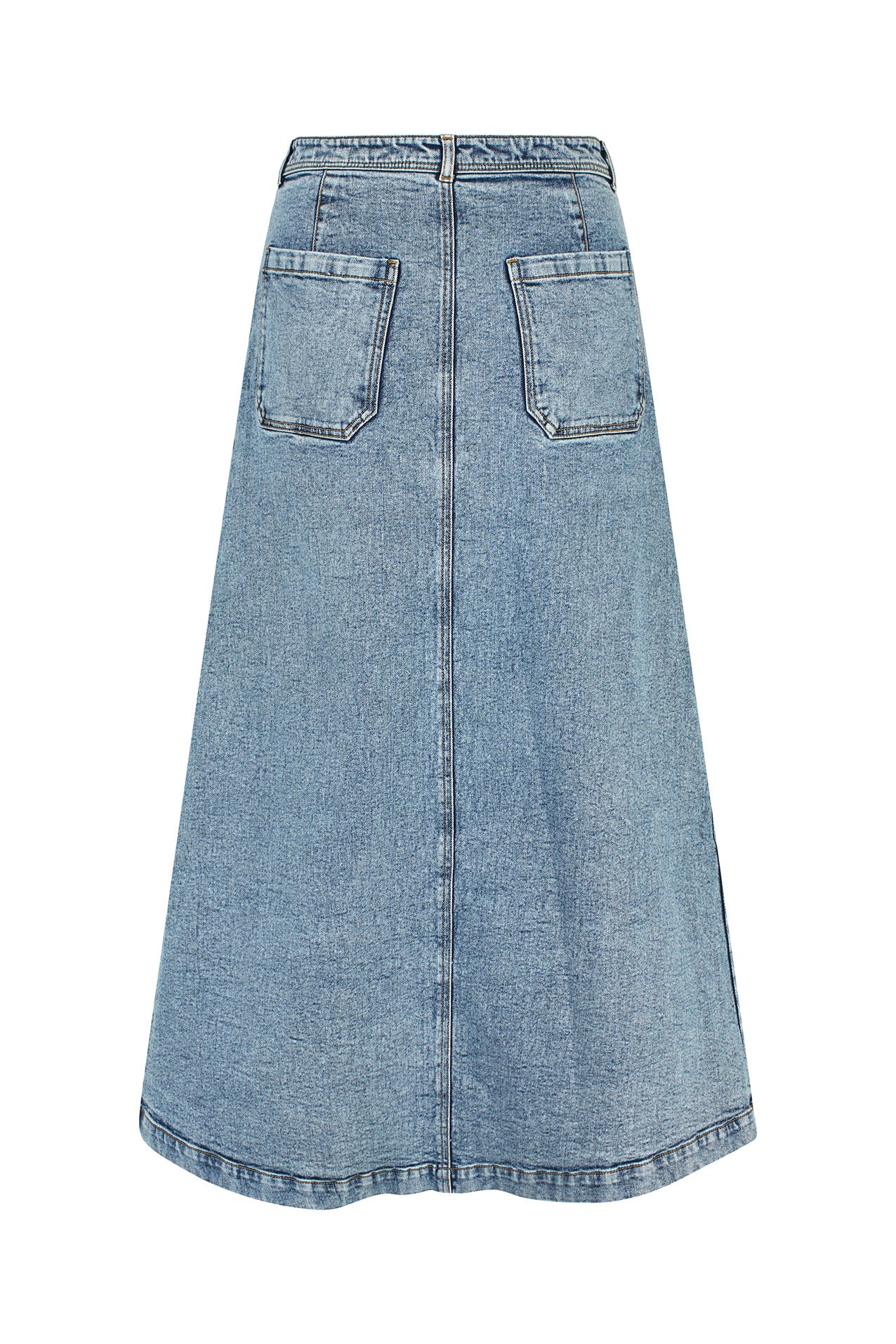 Luna Maxi Skirt - Blue