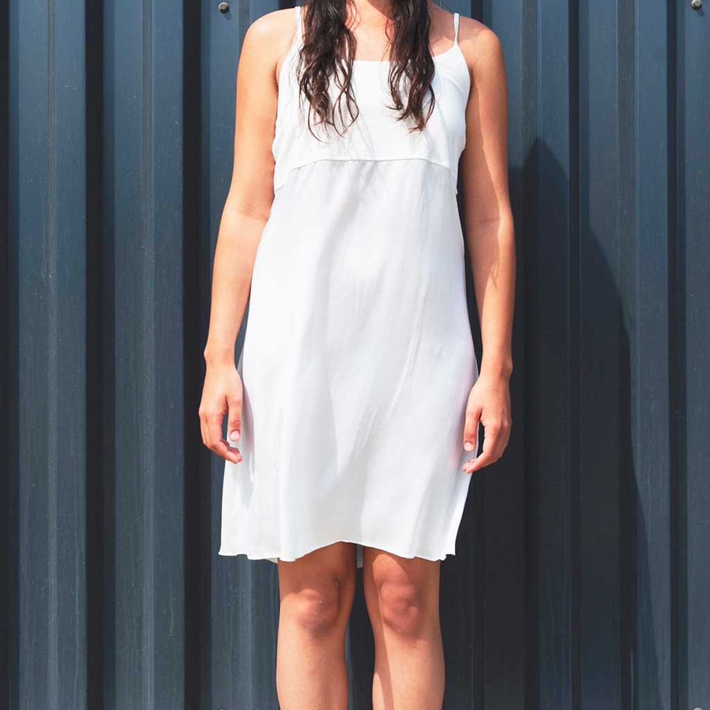 AFRICA – Silk & Organic Cotton Nightdress