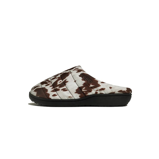 SUBU Unisex comfy slipper - Cow Brown
