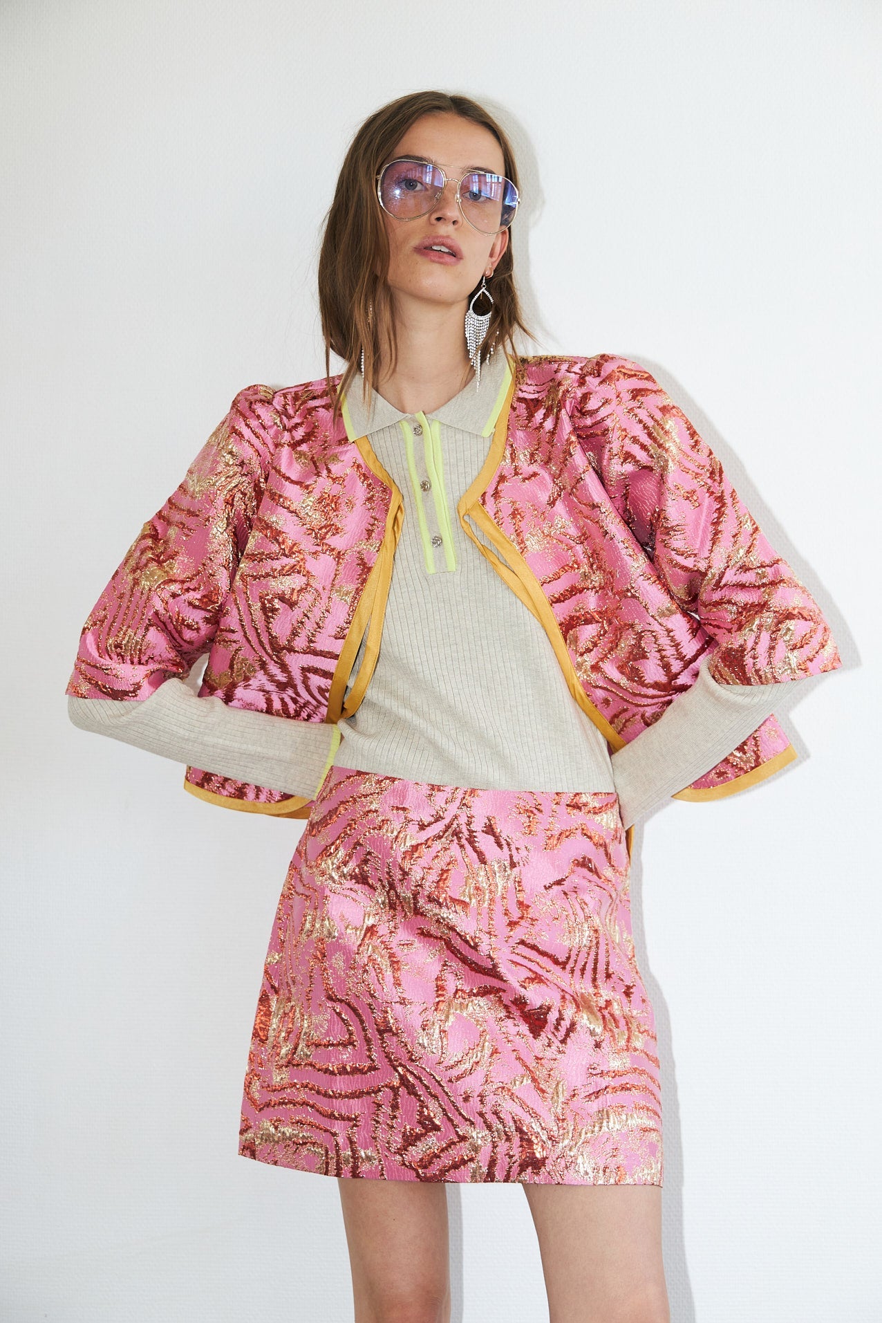 TrineLL Short Jacket - Pink