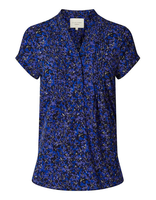 Lollys Laundry - Heather Top - Flower Print - Overhemden, shirts en bovenstukjes -  Lollys Laundry - Dudushop